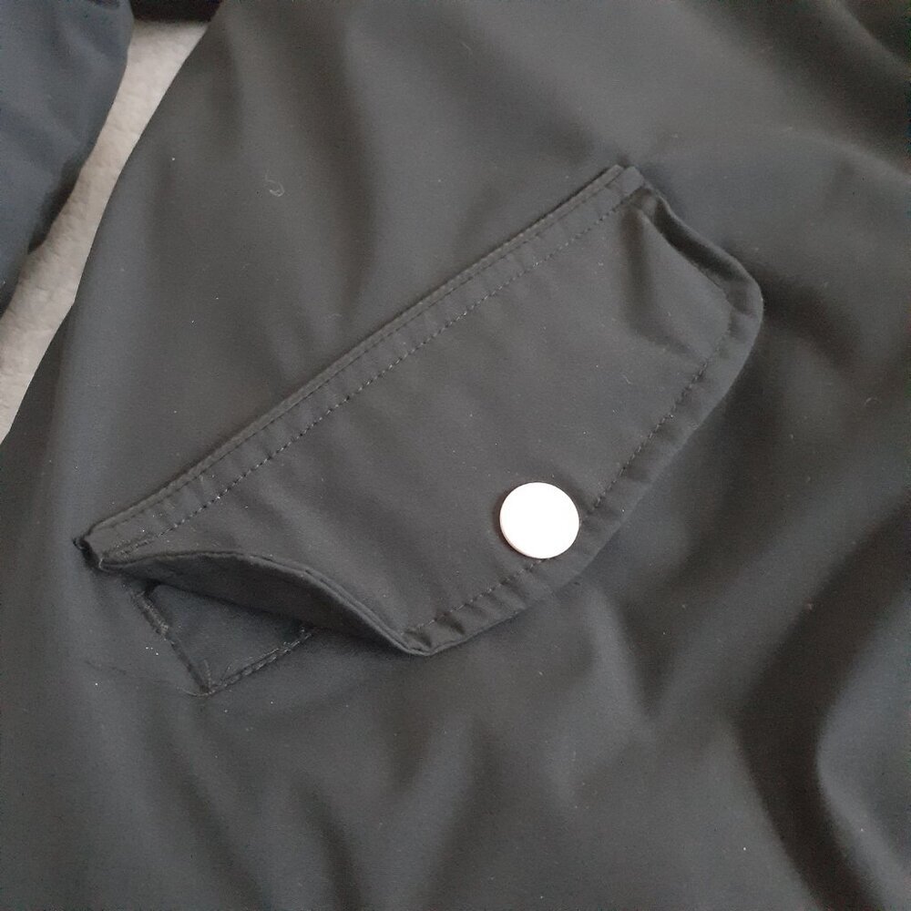 Justice Black Hooded Kids Jacket - Picture 13 of 14